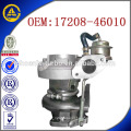 CT12 17208-46010 17208-46010 turbo para TOYOTA